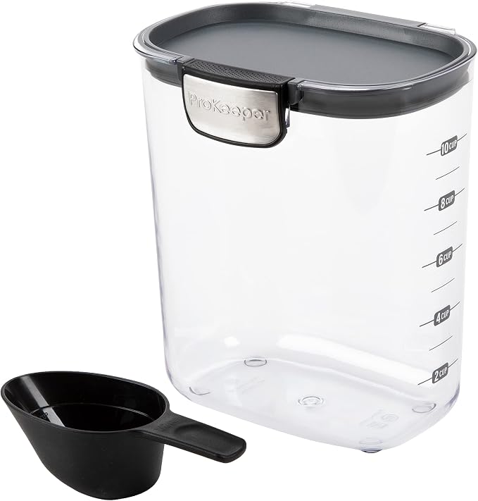 ProKeeper+ by Progressive International Clear Plastic Airtight Food Baker's by ProgressiveInternational