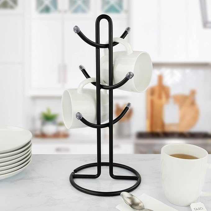 FitWell Mugs Holder, Mug Tree, Coffee Mug Holder, Coffee Mug Tree, Mug Organizer - Image 9