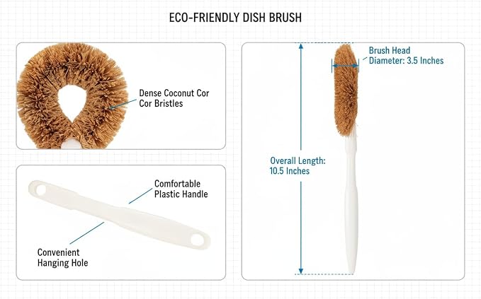 3-Piece Kitchen Brush Set - Image 6