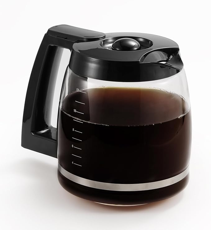 12-Cup Replacement Glass Carafe Compatible - Image 2