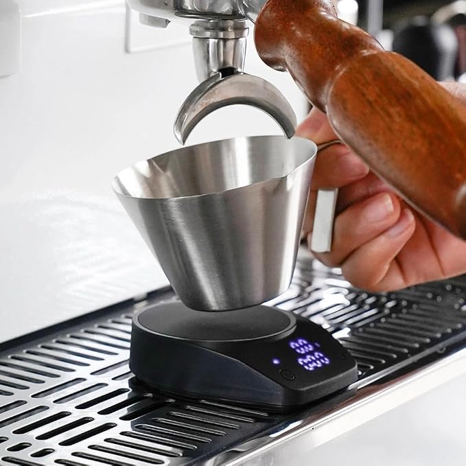 watchget Stainless Steel Espresso Cup, Double Spout & Dual Scale Measuring Cup - Image 8