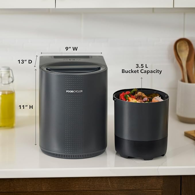 Food Cycler Eco 3 Compact Kitchen Food Recycler | Indoor Composter Bin - Image 3