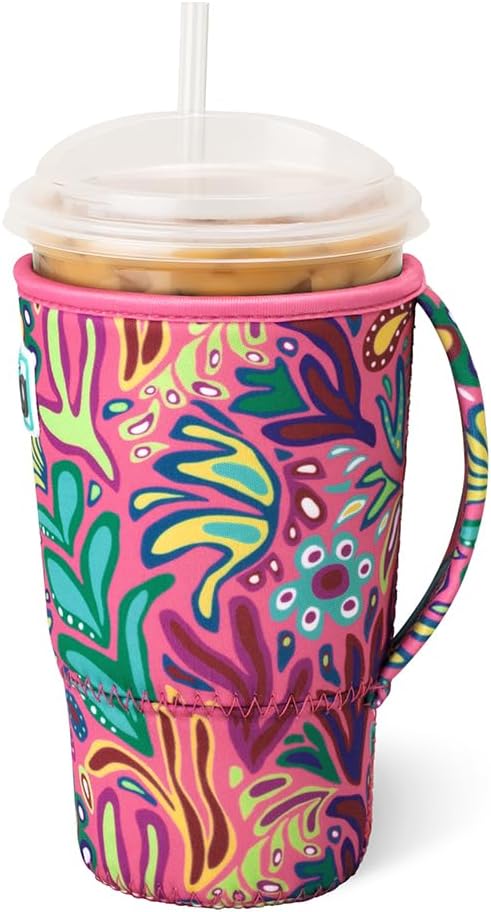 Swig Life Large Iced Cup Coolie, 30-32oz Iced Coffee Cup Insulator Sleeve - Image 3