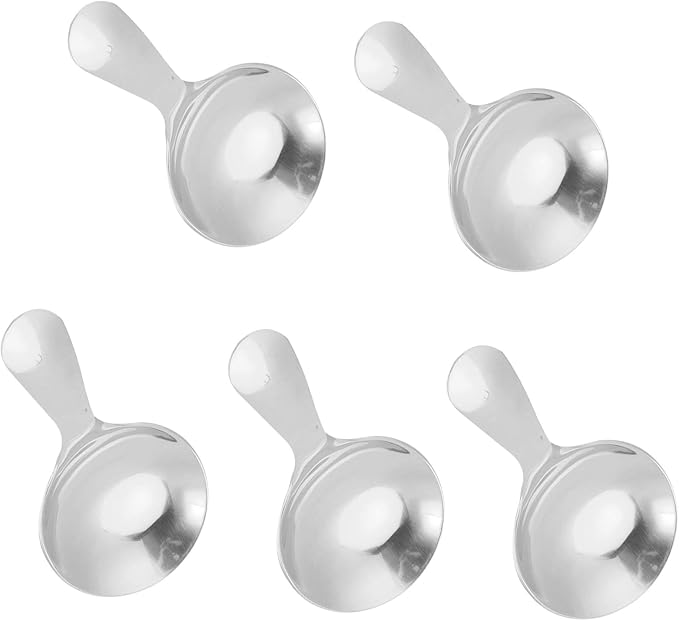 5PCS Short Handle Spoons, Small Scoops - Image 8