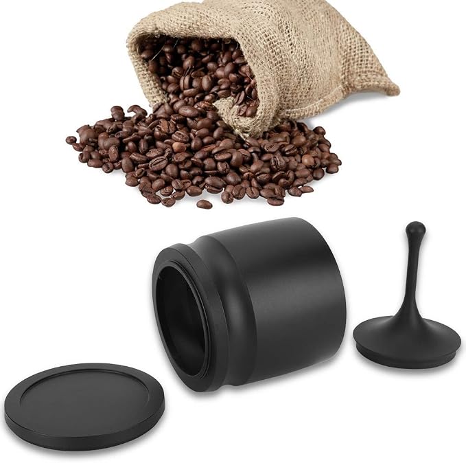 Fdit Stainless Steel Coffee Dosing Rings Press 58mm Powder Picker Grinder - Image 5