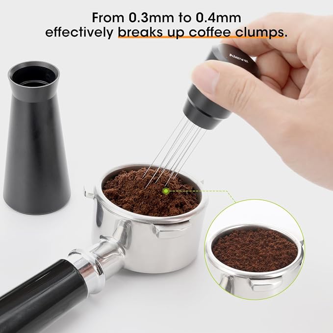 Aieve WDT Tool Espresso, Metal Distribution Tool - Image 4