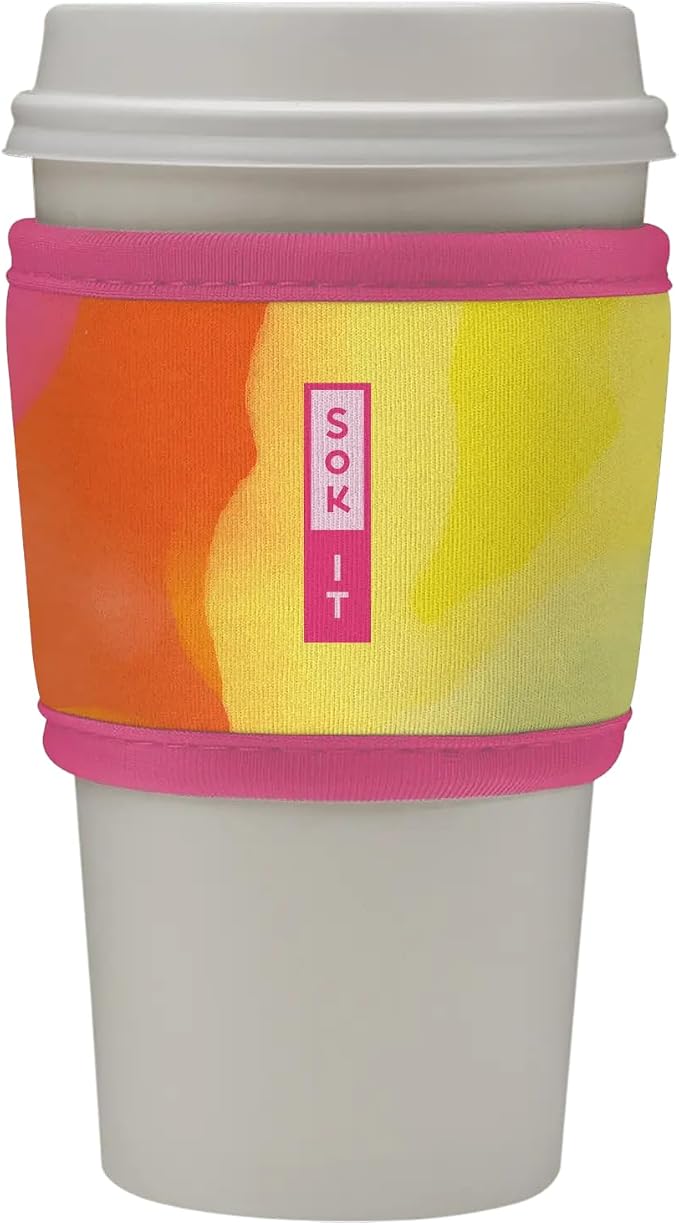 Sok It HotSok Coffee & Tea Reusable Insulated Neoprene Cup Sleeve by SokIt