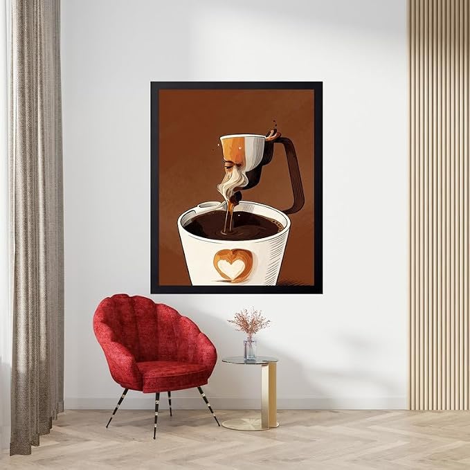 Lawrence Williams Designs Artistic Coffee Pour Poster - Image 3
