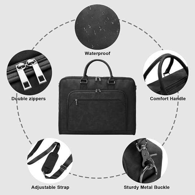 Garment Bag for Travel Large Carry on Garment Bags Men Women | Garment Suitcase - Image 6