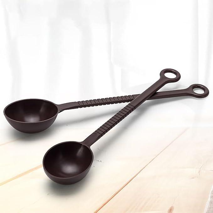 5 Pcs 10 Gram Long Handle Coffee Measuring Spoon Coffee Bean Spoon Plastic - Image 5