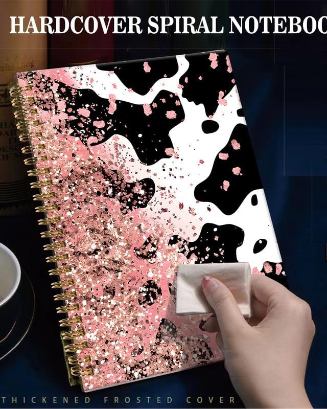 Spiral Journal Notebook, A5 Hardcover Lined Journals - Image 4