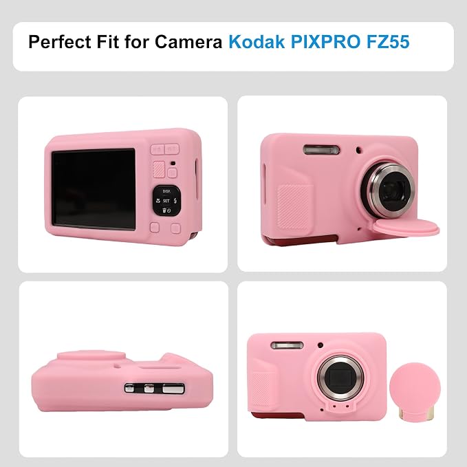 Case for Kodak Pixpro Fz55 Digital Camera, Fz55 Case Silicone, for Kodak Pixpro - Image 2
