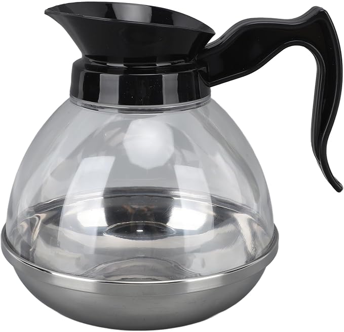 Coffee Decanter Pot, 1.2QT Universal Coffee Pot Commercial Coffee Maker Pot by Cyrank