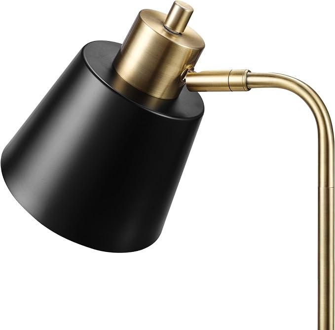 Globe Electric 61000055 18" Desk Lamp, Matte Brass Finish, Adjustable Pivot - Image 7