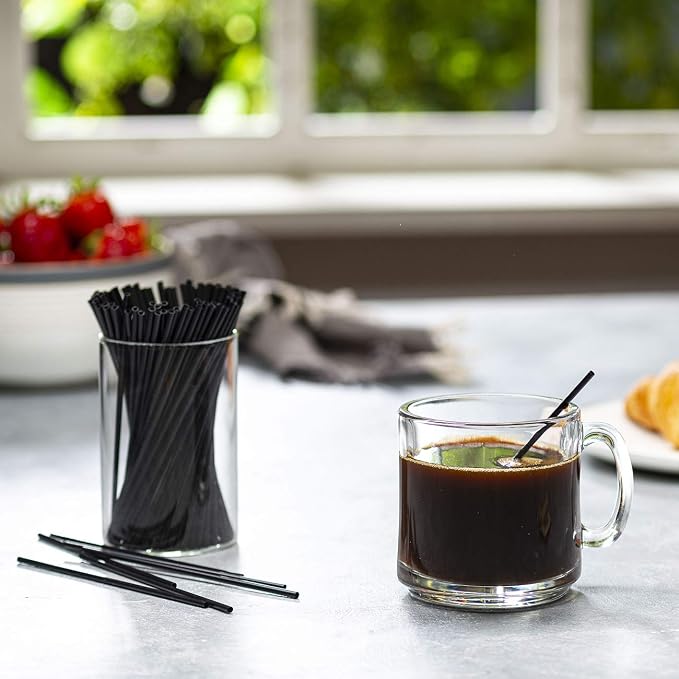 Comfy Package 5 Inch Coffee & Cocktail Stirrers Straws | 5" Stir Sticks - Image 5