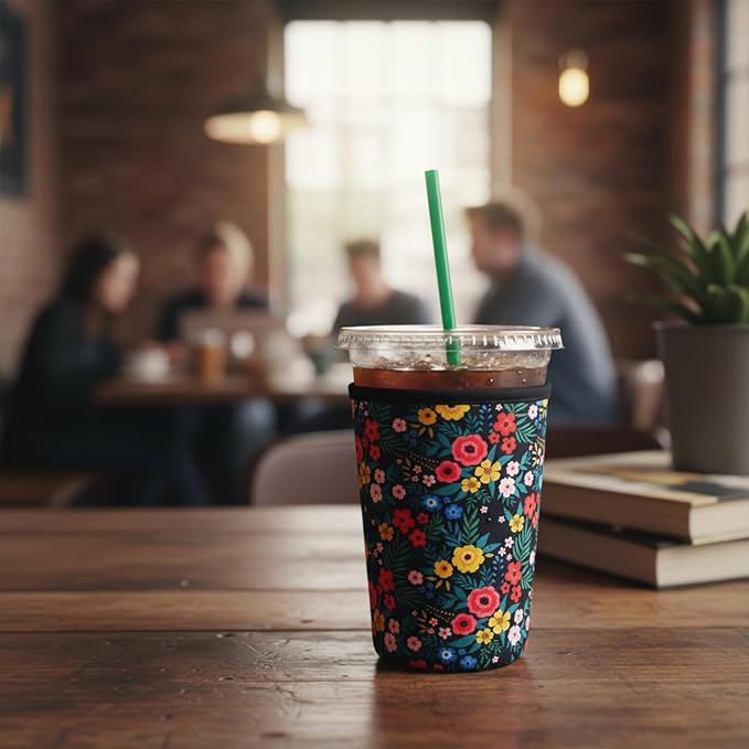 Reusable Iced Coffee Insulator Sleeve - Image 7