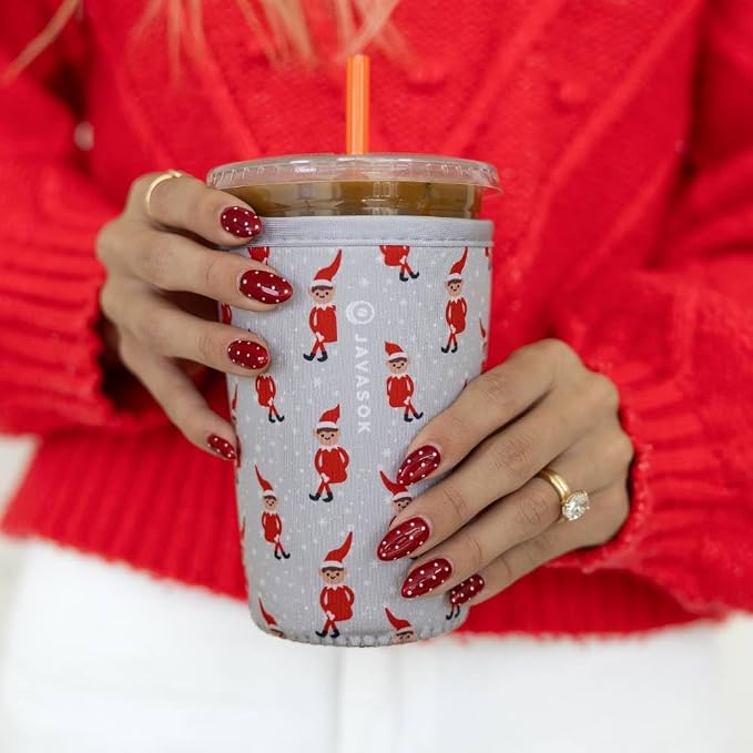 Sok It JavaSok Iced Coffee & Cold Soda Insulated Neoprene Cup Sleeve - Image 5