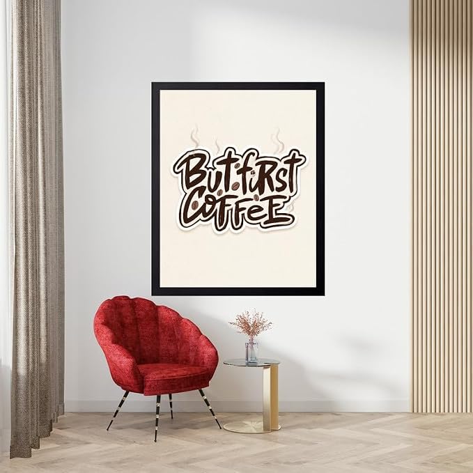 Lawrence Williams Designs But First Coffee Poster - Image 3