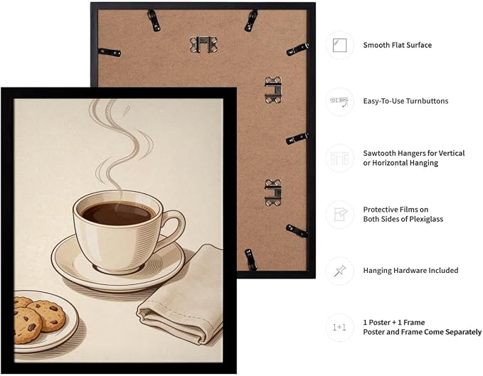 Lawrence Williams Designs Coffee and Cookies Poster - Image 3