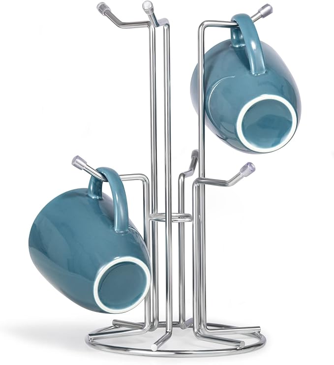 HULISEN Coffee Mug Holder for Countetop, Cup Tree for Counter Large Mugs by HULISEN