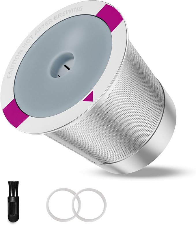 1 Pack Reusable K Cup Coffee Pods, Stainless Steel Refillable K Cup Coffee by vibement