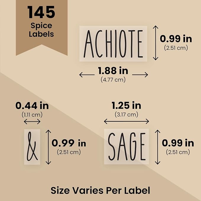 Talented Kitchen Spice Labels Stickers - Image 5