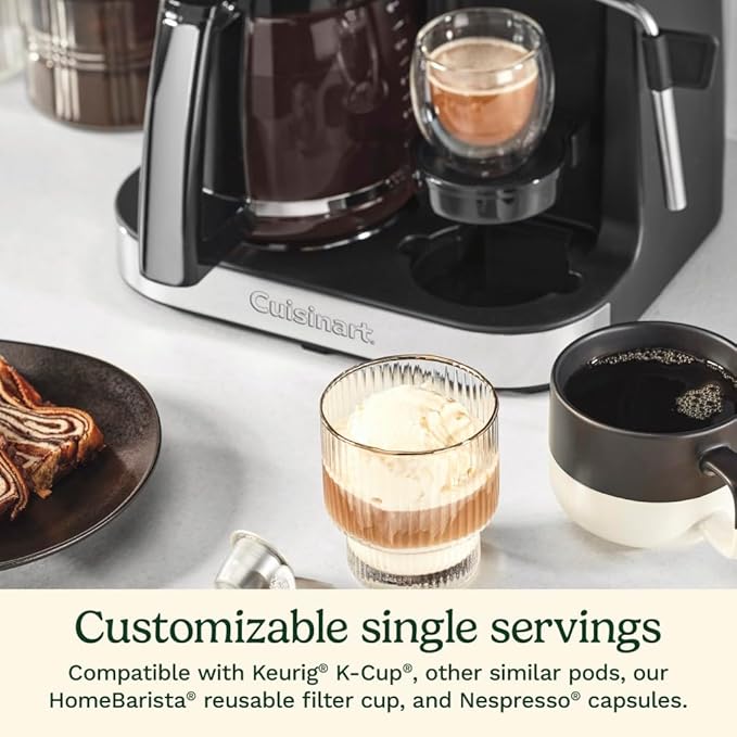 Cuisinart Coffeemaker, Coffee Center Barista Bar 4-In-1 Coffee Machine - Image 3