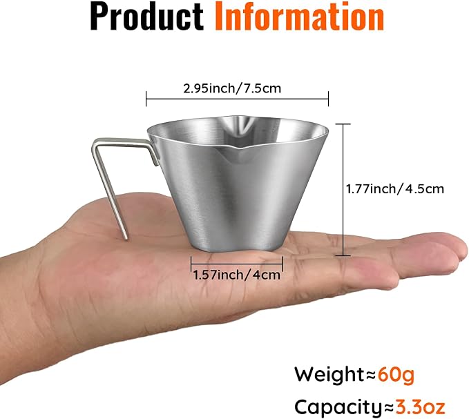 YARRAMATE 2 Pcs Espresso Cups - Image 7