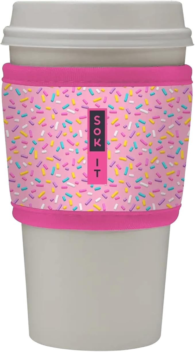 Sok It HotSok Coffee & Tea Reusable Insulated Neoprene Cup Sleeve by SokIt