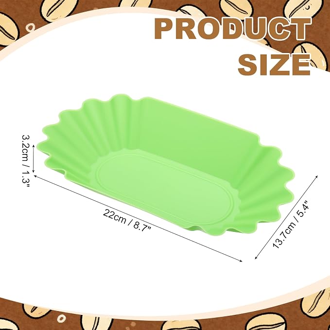 uxcell Coffee Beans Sample Tray, 450g Coffee Beans Display Dish Reusable - Image 2