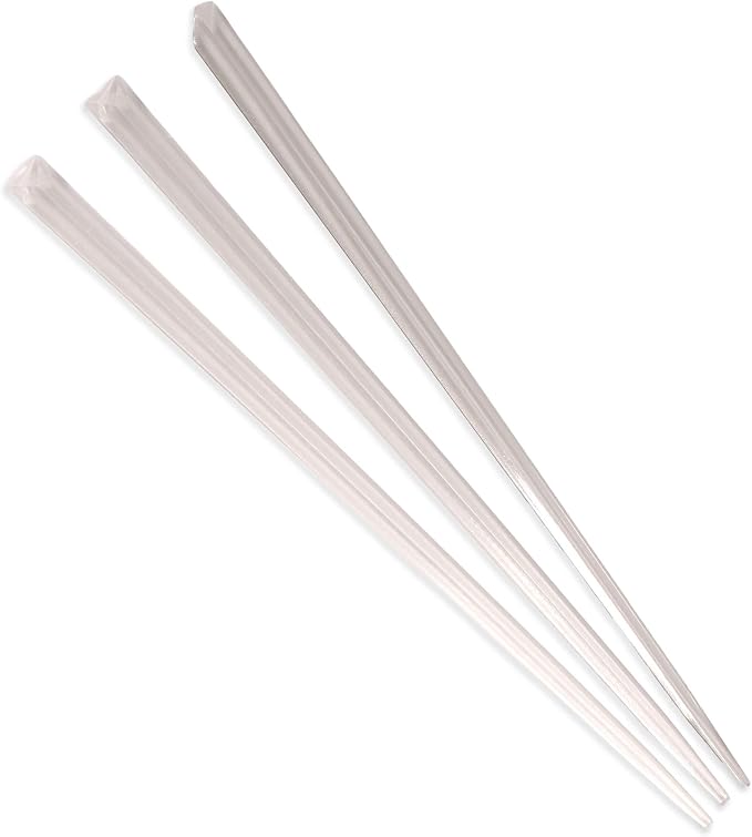 BambooMN - Triangular Appetizer Food and Drink Prism Picks - 3.5" - Clear - 10 by BambooMN