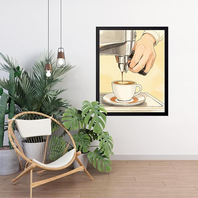 Lawrence Williams Designs Espresso Barista Coffee Poster - Image 4