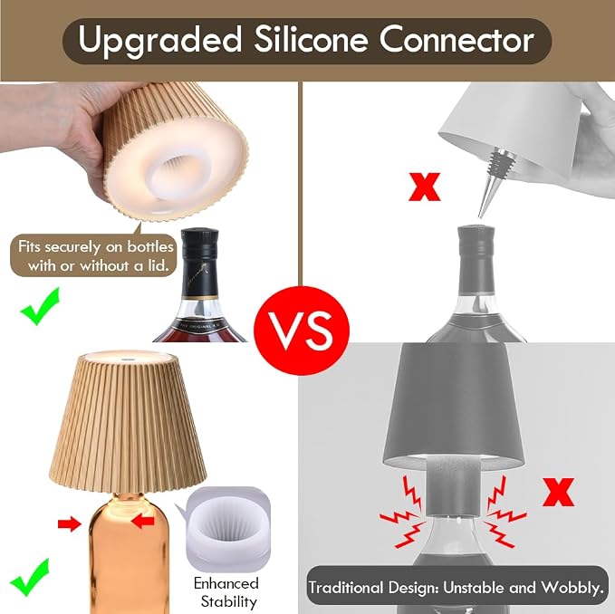 WILIT Wireless Bottle Lamp Shades - Image 2