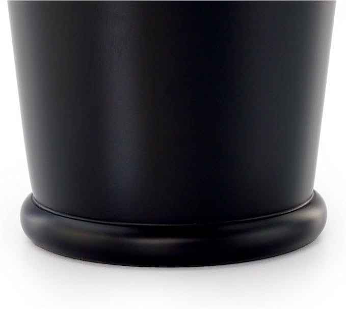 Barfly Cocktail Shaker with Weighted Bottom, Deluxe 28 oz, Matte Black - Image 4
