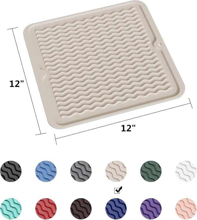 ZLR 4-in-1 Silicone Mat 12" x 12" / 305 x 306mm Square - Image 6