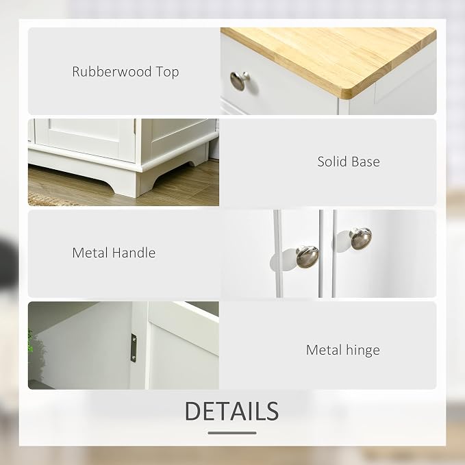 HOMCOM Sideboard Buffet Cabinet - Image 6