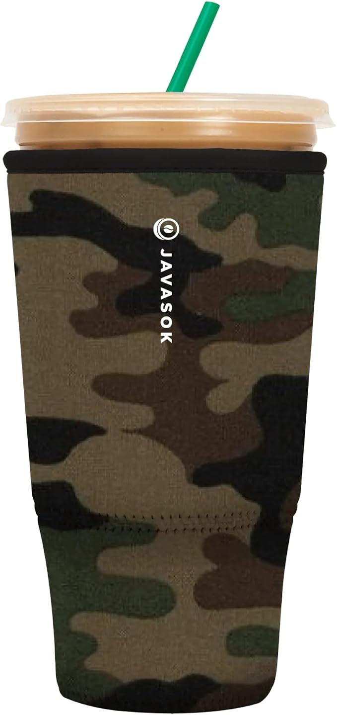 Sok It JavaSok Iced Coffee & Cold Soda Insulated Neoprene Cup Sleeve by SokIt