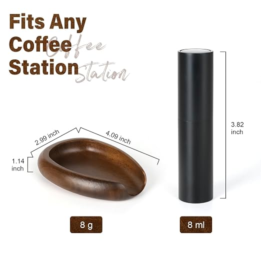 KitchenTour Wooden dosing Cup & 8ml Anti-Static Sprayer - Image 2