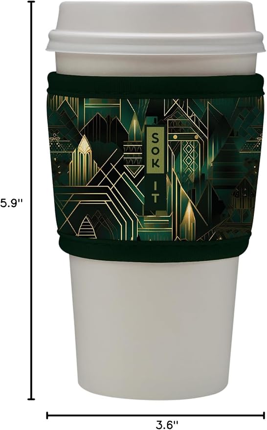 Sok It HotSok Coffee & Tea Reusable Insulated Neoprene Cup Sleeve - Image 6