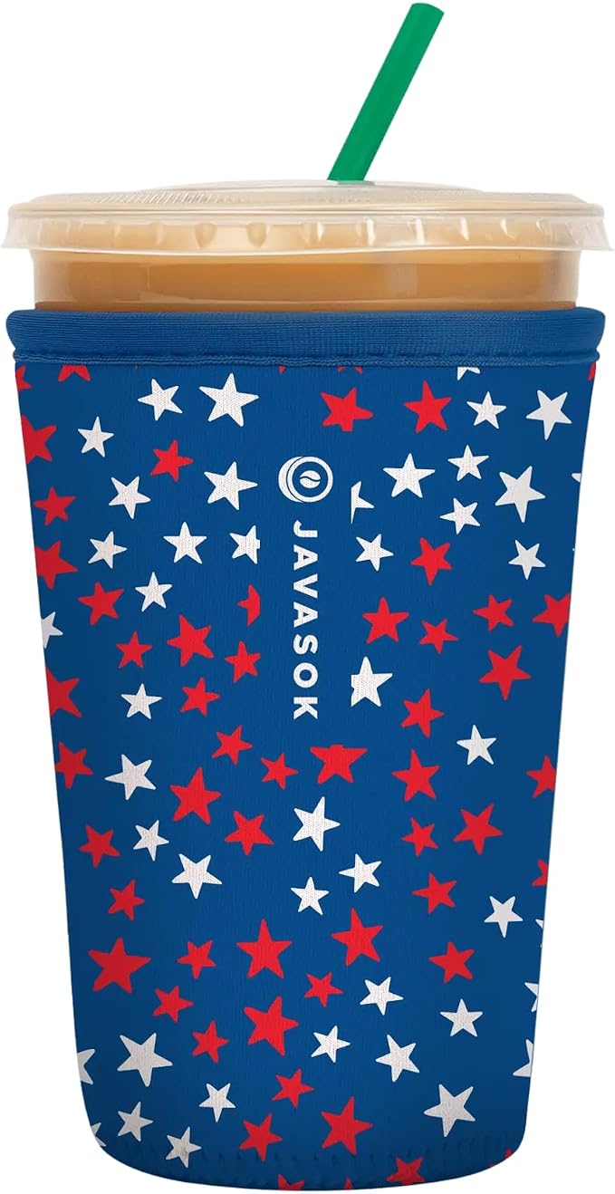 Sok It JavaSok Iced Coffee & Cold Soda Insulated Neoprene Cup Sleeve by SokIt