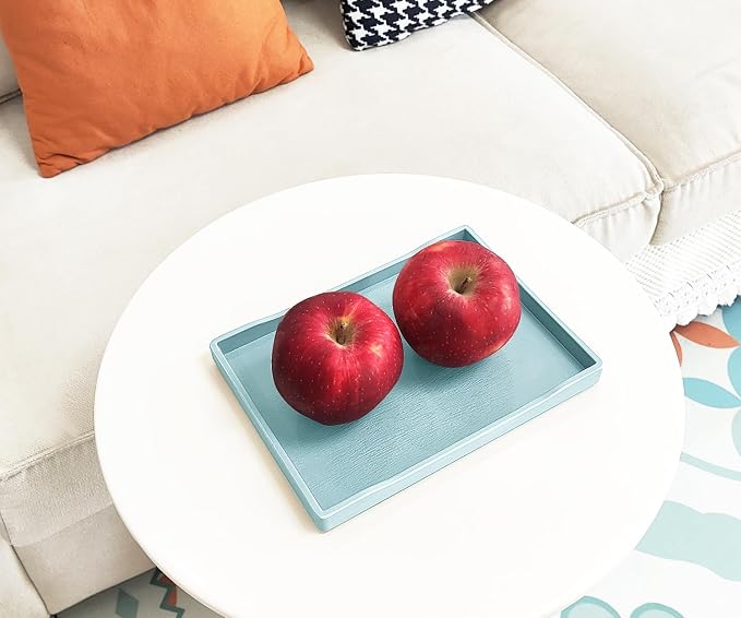 Small Blue Mini Serving Tray | for Serving Accessory, Perfume or Display Use. - Image 7
