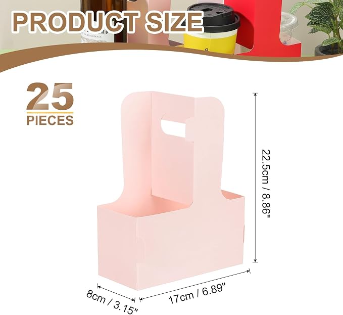 PATIKIL Drink Carrier with Handle - Image 2