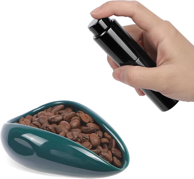 Ceramic Coffee Dosing Cup and 20 ML Spray Bottle Set by Unknown