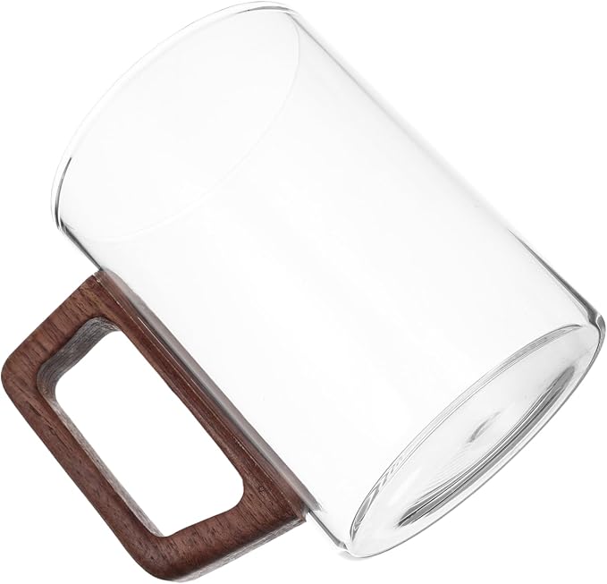 BESTYASH Clear Glass Tea Mug by BESTYASH