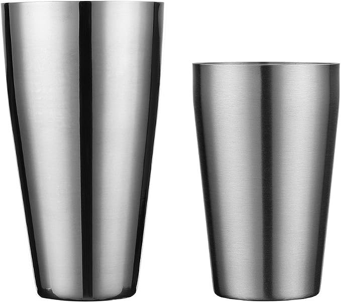Boston Shaker by QLL, Professional Stainless Steel Cocktail Shaker Set by QLL