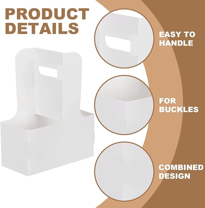 PATIKIL Drink Carrier with Handle - Image 3