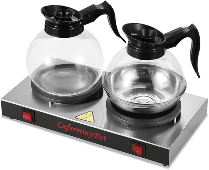Double Coffee Warmer, Portable Coffee Pot Warmer by Unknown