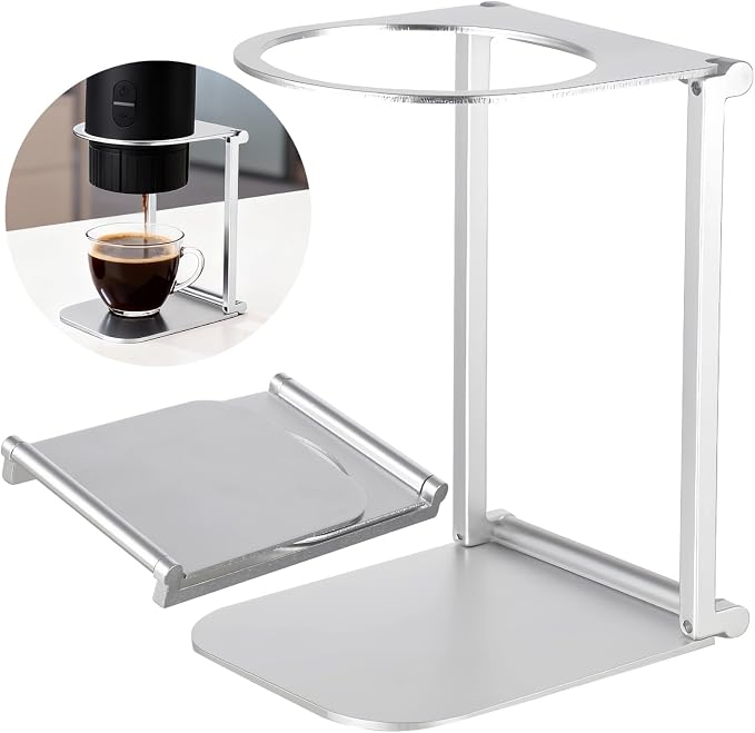 Pour over Dripper Stand, Portable & Foldable Espresso Machine Stand, Office - Image 6