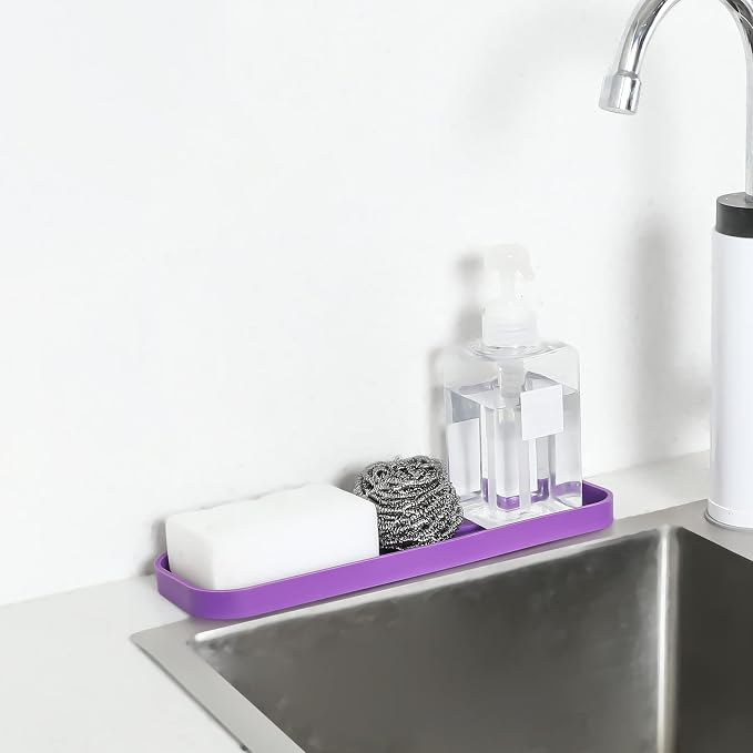 MicoYang Silicone Kitchen Sink Organizer Tray - Image 9
