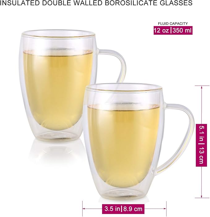 Teabloom Double Walled Glasses - Image 4